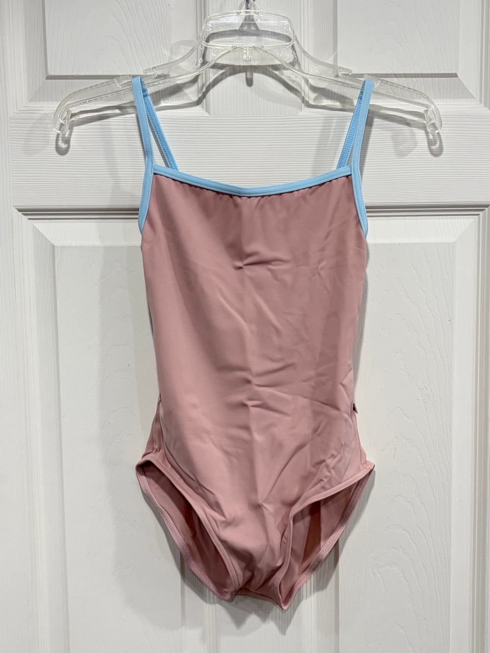 Yumiko Women's Small Daniela Techni Leotard Petal Pink NWT